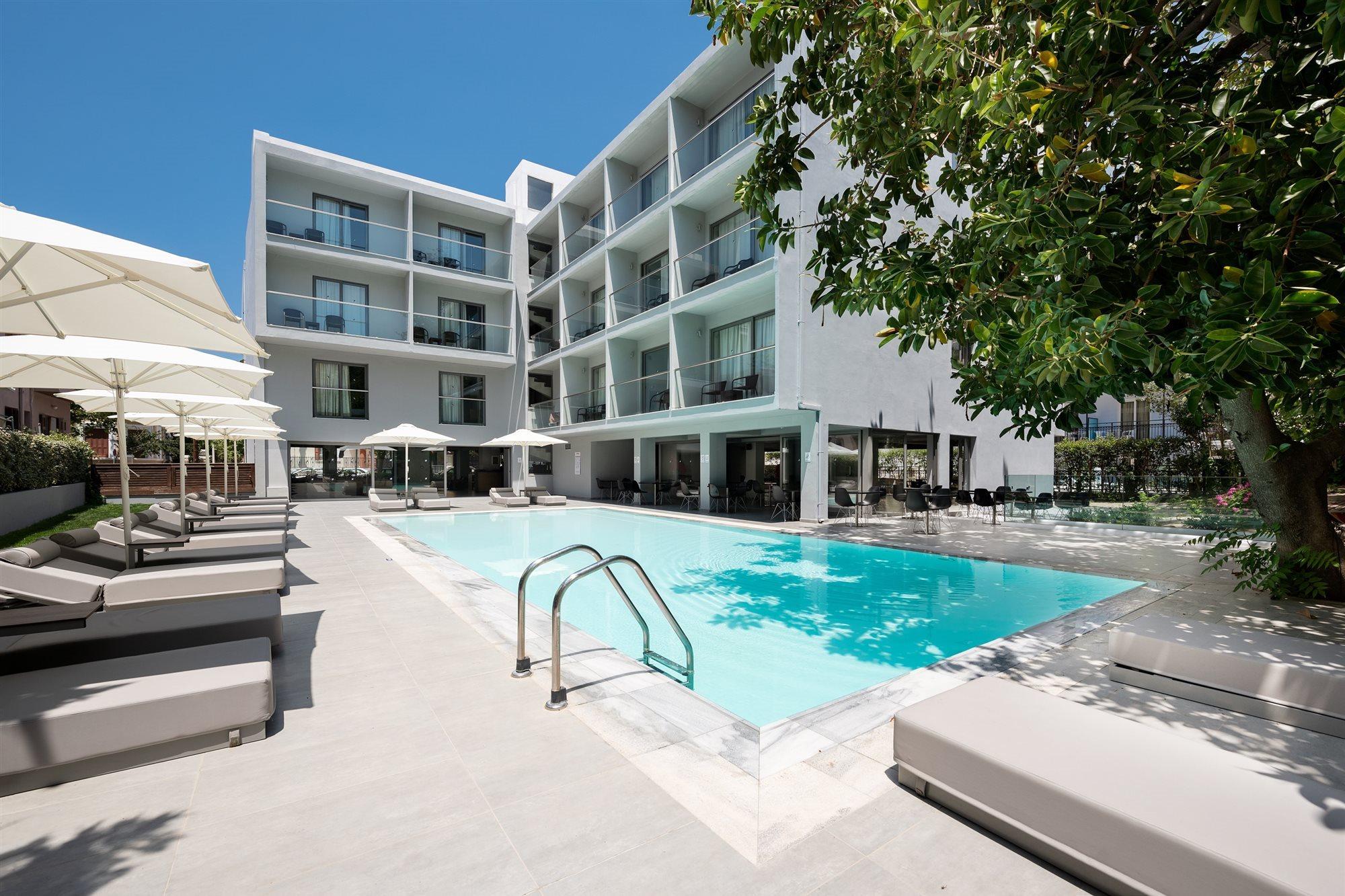 Oktober Downtown Boutique Hotel Rhodes City ภายนอก รูปภาพ